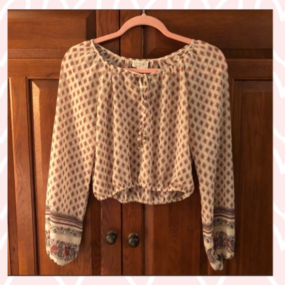 LA Hearts Boho Top